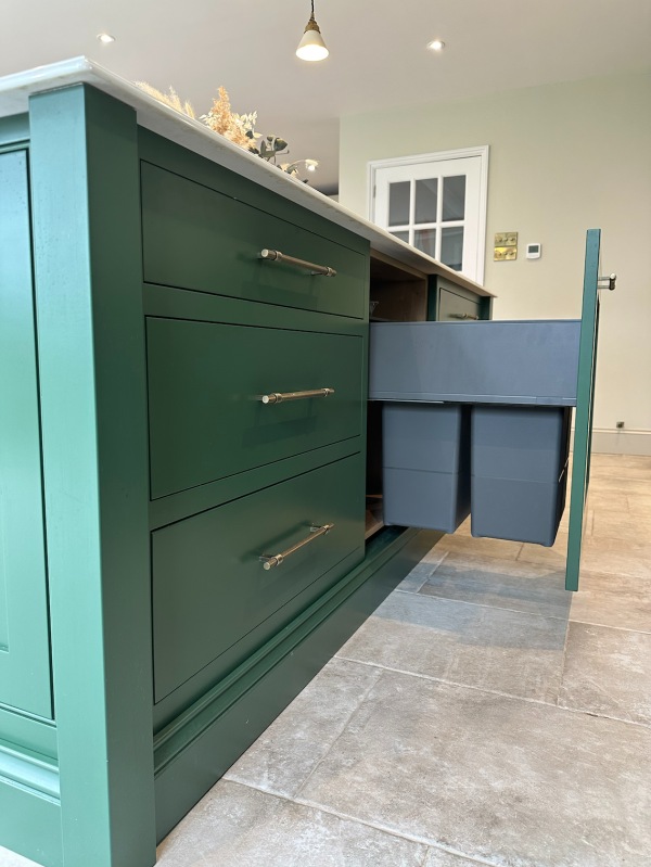 Green Kitchen Doors and Frames